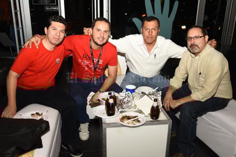 13102017 Juan Carlos Rosales, Jacobo Gidi, Jorge Bucio y Gustavo Núñez.