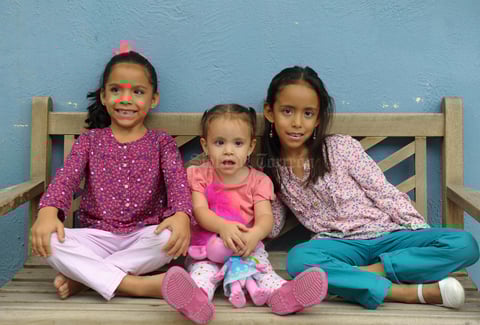 Ana Paula, Natalia y María Sofía