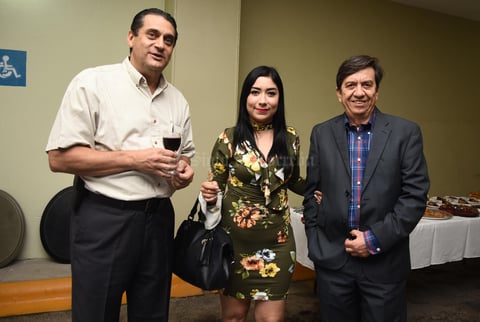 Alejandro Orozco, Nancy Castillo y Jorge Siller