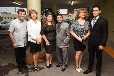 Luis, Mariana, Norma, Eduardo e Iván