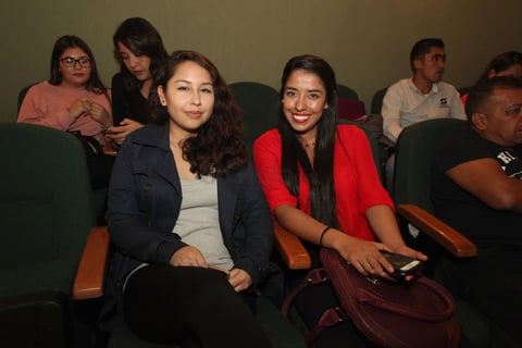 Alma Aranda y Jazmín Fernández.