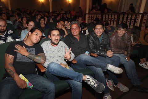 Sergio, Juan Carlos, Luis y Sergio Erick.