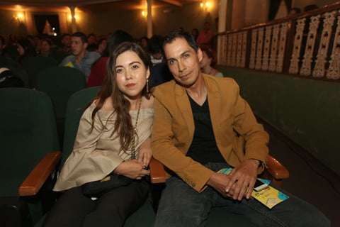 Valeria Moreno y Mario Moreno.