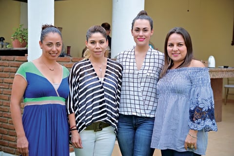 15102017 AMIGAS.  Gabriela, Cecilia, Sayda y Blanca.