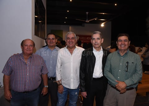15102017 Guillermo, Carlos, Guillermo, Rafael y Beto.