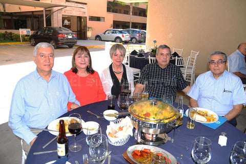 23102017 Óscar, Adoración, Verónica, Jorge y Gerardo.
