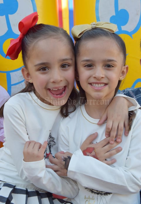 Allegra y Amanda.
