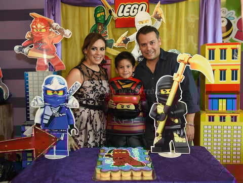 Papas Sergio y Estefania