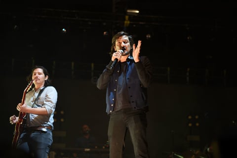 El vocalista, León Larregui, se mostró feliz de haber vuelto a La Laguna tras varios años de ausencia como grupo, ya que él recién había venido con su propuesta de solista.