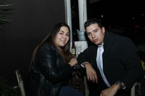 Paty y Cristian.
