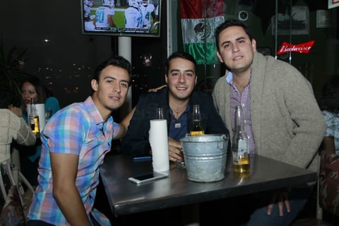 Arodi, Miguel y José Luis.