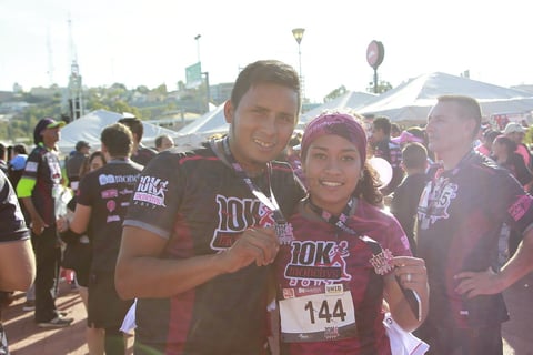 Convivencia familiar y deportiva en carrera Monchys
