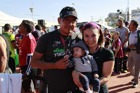 Convivencia familiar y deportiva en carrera Monchys