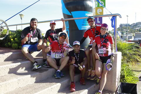 Convivencia familiar y deportiva en carrera Monchys