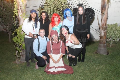 05112017 José Chacón, Luisa Marroquín, Lucía Escamilla, Bety Escamilla, Mariana Estrada, Alejandro Aragón, Meli Chacón y Gina Rodríguez.