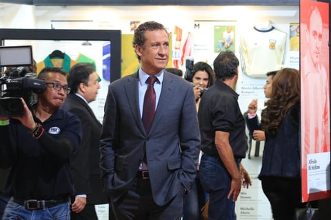 Valdano dijo disfrutar mucho venir a nuestro país.