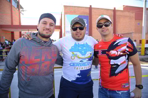 Cheko, Lapa y Adrián