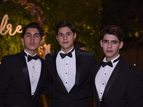 David, Iván y Pedro
