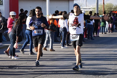 Una gran satisfacción sintieron los participantes de este maratón.