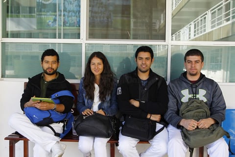 David, Cassandra, Marcelo y Abel.