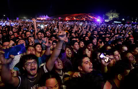 A lo largo de dos horas, la agrupación liderada por el cantante Dave Grohl derrochó talento.