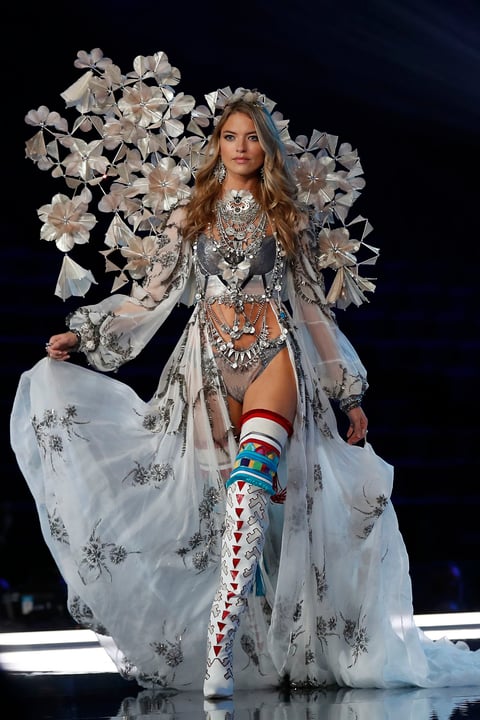 La modelo estadounidense Martha Hunt.