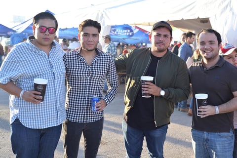 Paco, Luis, Juan Pablo y Ángel