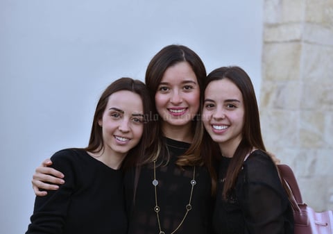Ana Luisa, Claudia y Ana Cris