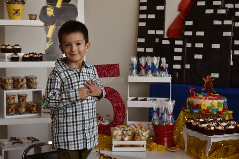 El feliz cumpleañero