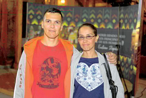 27112017 Alejandro Guerra y Karina Mijares.