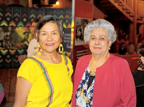 27112017 Yolanda Montes y Celia Juárez.