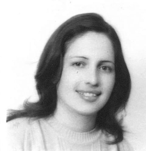 26112017 Silvia Casas Enríquez en 1970.