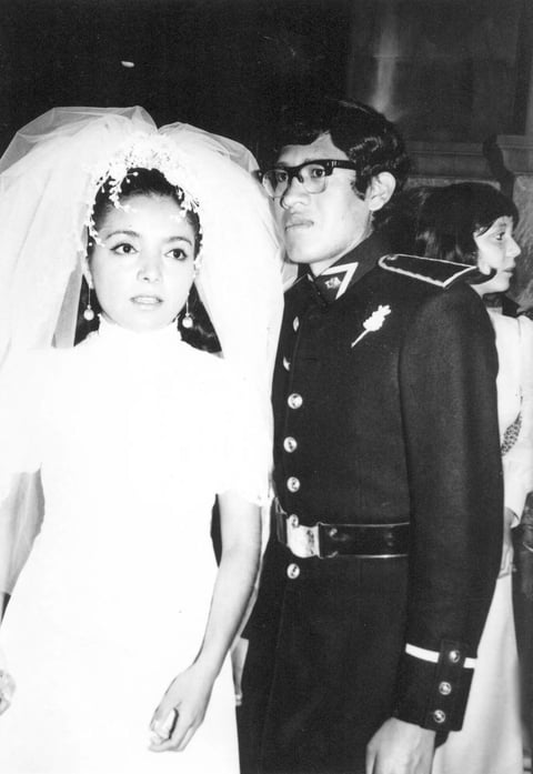 10122017 Amalia Emma Cedillo Rodríguez y José C. de la Cruz Serrano,
hace 45 años.