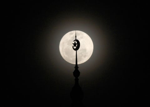 Así lució en Yakarta, Indonesia.