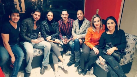 03122017 AMIGOS.  Francisco, Eduardo, Nydia, Sergio, Violeta, Marcela y Marcela.