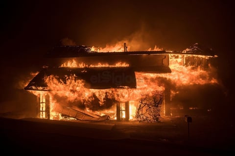 Las leguas de fuego no ocasionaron ninguna muerte o lesiones graves.