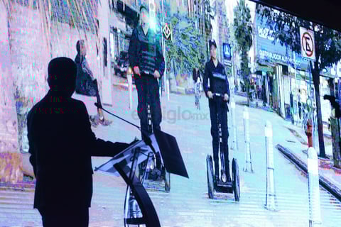 Con 20 minutos de retraso, comenzó el informe con un video en que se hizo un recuento de las condiciones de la ciudad algunas administraciones atrás.