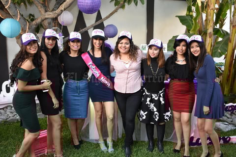 08122017 Laura Romo, Karla Romo, Estefanía Espinoza, Diana Puente, Laura Montañez, Berenice Alvarado y Paola Medina.