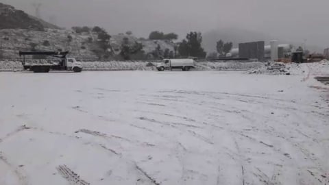 En la ciudad de Torreón se hizo presente el fenómeno meteorológico.