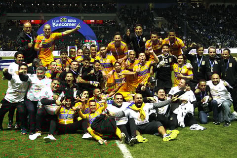 Tigres consiguió su sexta estrella anoche en la cancha del BBVA Bancomer.