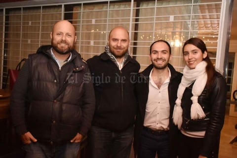 16122017 Rodolfo, Andrés, Daniel y Victoria.