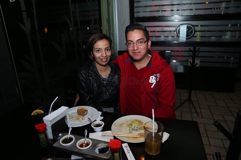 Jenny y Víctor.