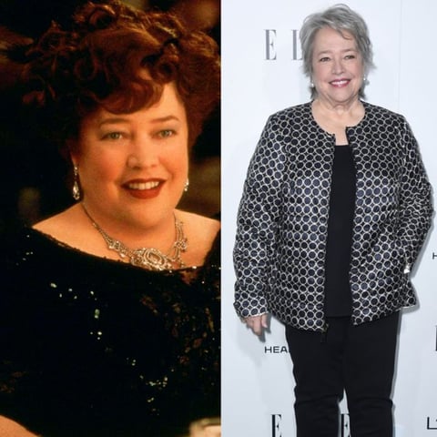 Kathy Bates fue la superviviente, Margaret "Molly" Brown.