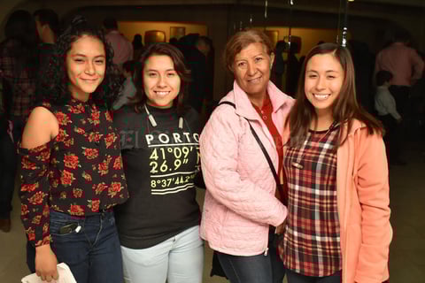 20122017 Mayte, Jessica, Lucy y Nancy.