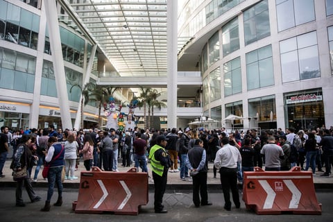Habitantes de la capital del país se vieron sorprendidos y asustados por el hecho.