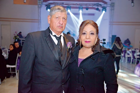 24122017 Padres del novio, Miguel Pantoja y María del Carmen Pérez.