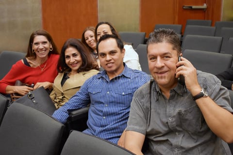 27122017 PRESENTACIóN DE LIBRO.  Angélica, Carmen, Fermín y Alfredo.