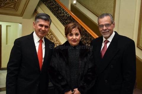 Jaime, Mayela y Heriberto