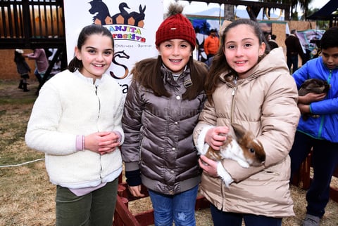Sofía, Carlota y Sofi