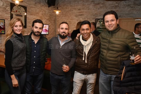 Ana Sofía, Javier, Carlos, Gabriel y Julio